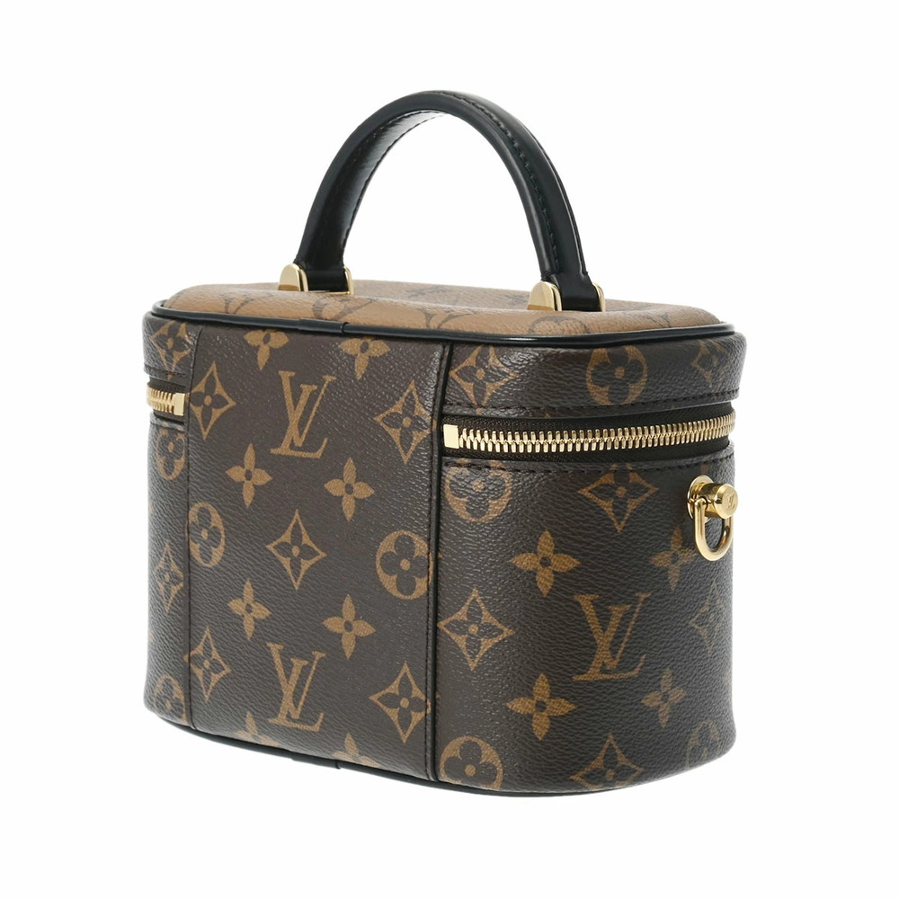 LOUIS VUITTON Monogram Reverse Vanity NV Brown Canvas Handbag - Picture 2 of 11